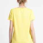 Sarı Yazlık Bayan Tişört Modelleri