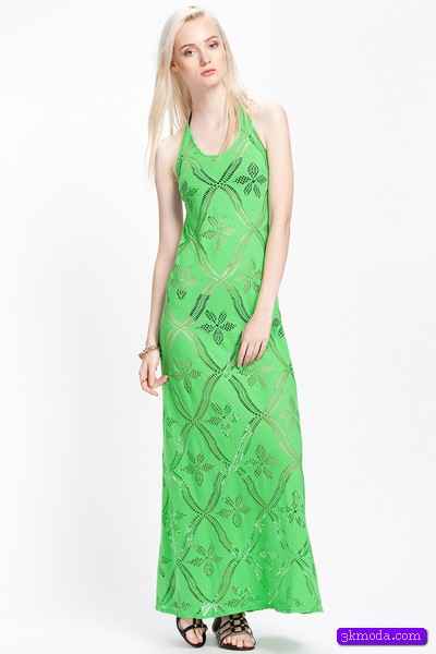 Zümrüt Yeşili Yazlık Düğün Elbise Modelleri